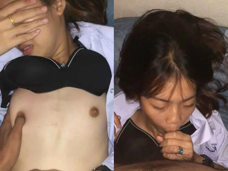 Huấn luyện bạn gái sinh viên thành một con đỹ dâm nghiện liếm thằng nhỏ p1