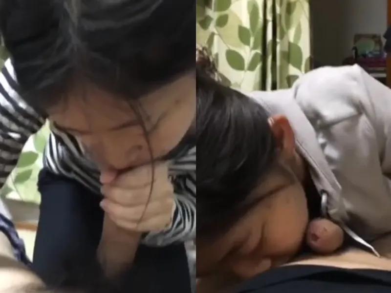 Con chị họ dâm dê liếm dương vật còn nuốt tinh